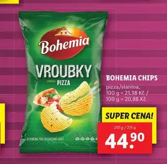 Lidl Bohemia chips nabídka
