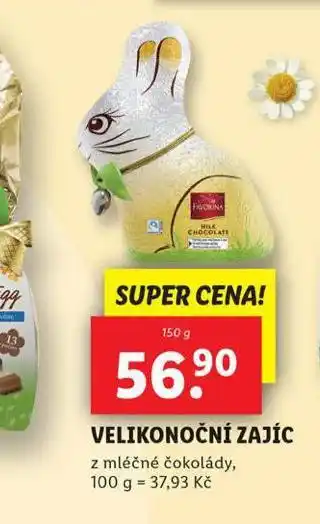 Lidl Velikonoční zajíc nabídka