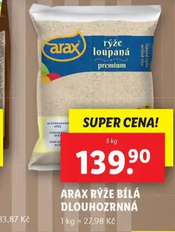 Lidl Arax rýže nabídka