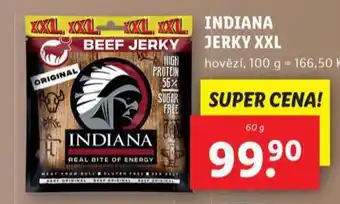 Lidl Indiana jerky nabídka