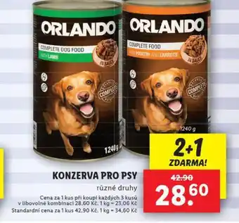 Lidl Orlando kozerva pro psy nabídka