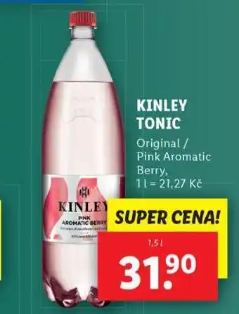 Lidl Kinley tonic nabídka