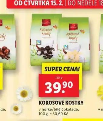 Lidl Kokosové kostky nabídka