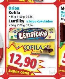 Norma Orion lentilky nabídka