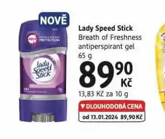 dm drogerie Lady speed stick antiperspirant nabídka