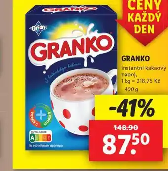 Lidl Granko nabídka