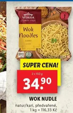 Lidl Wok nudle nabídka
