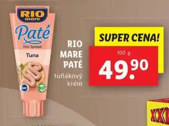 Lidl Rio mare paté nabídka