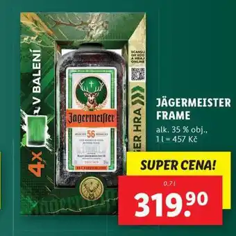 Lidl Jagermeister nabídka