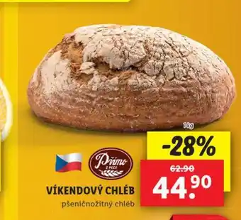 Lidl Víkendový chléb nabídka