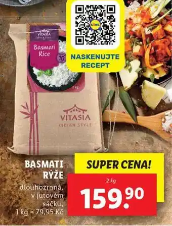 Lidl Basmati rýže nabídka