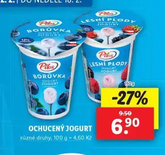 Lidl Ochucený jogurt nabídka