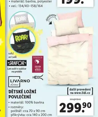 Lidl Dětské ložní povlečení nabídka