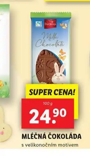 Lidl Mléčná čokoláda nabídka