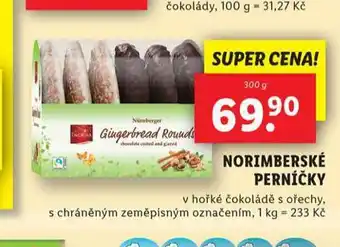 Lidl Norimberské perníčky nabídka