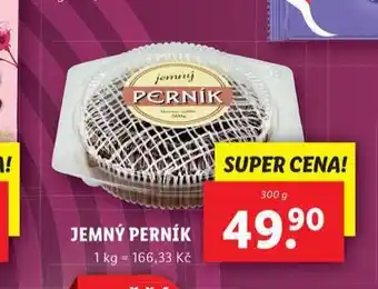 Lidl Jemný perník nabídka