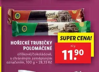 Lidl Hořické trubičky polomáčené nabídka