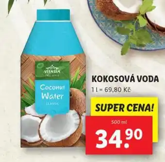 Lidl Kokosová voda nabídka