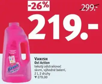 Rossmann VANISH Oxi Action nabídka