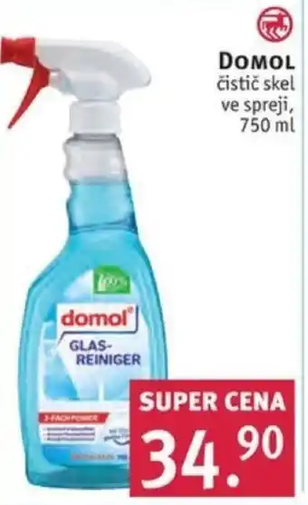 Rossmann DOMOL čistič skel ve spreji, 750 ml nabídka
