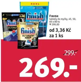 Rossmann FINISH tablety do myčky nabídka