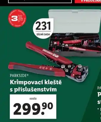 Lidl Krimpovací kleště nabídka