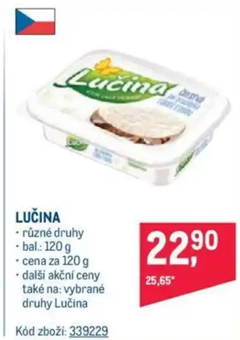 Makro LUČINA nabídka