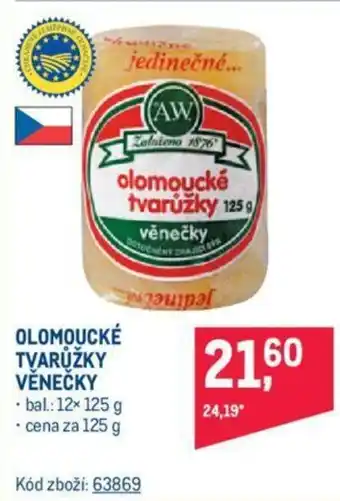 Makro OLOMOUCKÉ TVARŮŽKY VĚNEČKY nabídka
