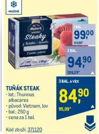 Makro TUŇÁK STEAK nabídka