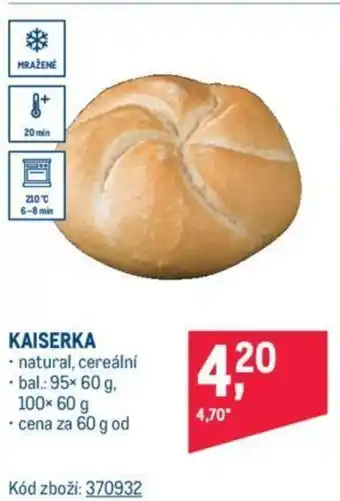Makro KAISERKA nabídka