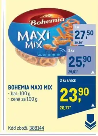 Makro BOHEMIA MAXI MIX nabídka