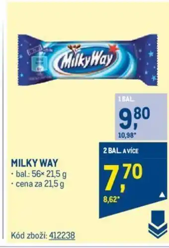 Makro MILKY WAY nabídka