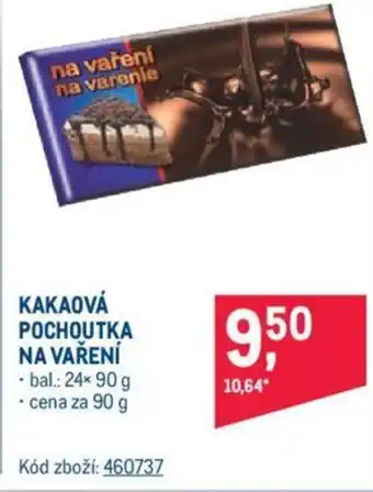 Makro KAKAOVÁ POCHOUTKA NA VAŘENÍ nabídka