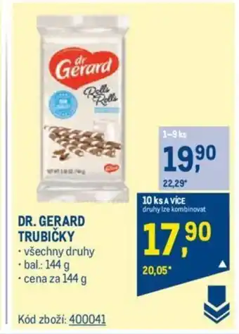 Makro DR. GERARD TRUBIČKY nabídka