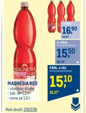 Makro MAGNESIA RED nabídka