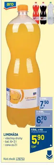 Makro LIMONÁDA nabídka