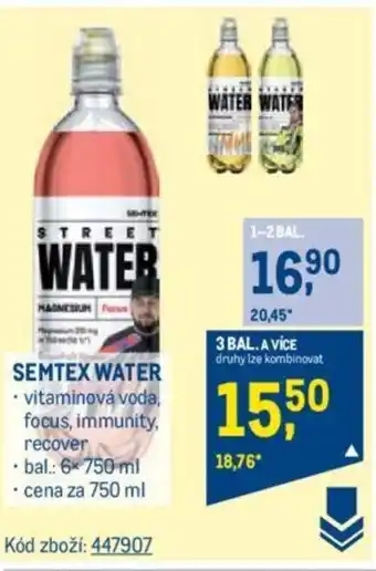 Makro SEMTEX WATER nabídka