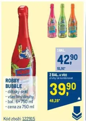 Makro ROBBY BUBBLE nabídka