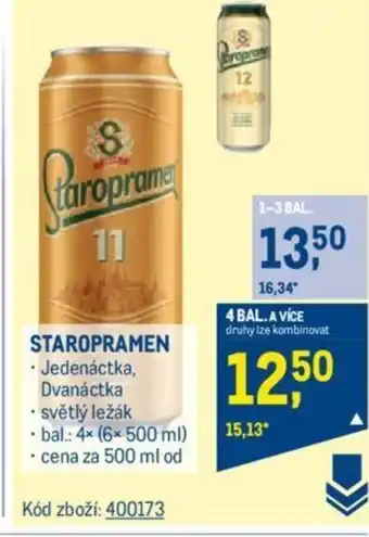 Makro STAROPRAMEN nabídka