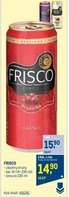 Makro FRISCO nabídka