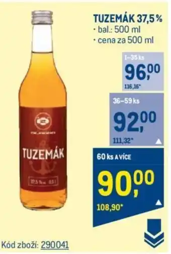 Makro TUZEMÁK 37,5% nabídka