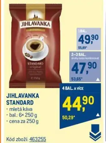 Makro JIHLAVANKA STANDARD nabídka