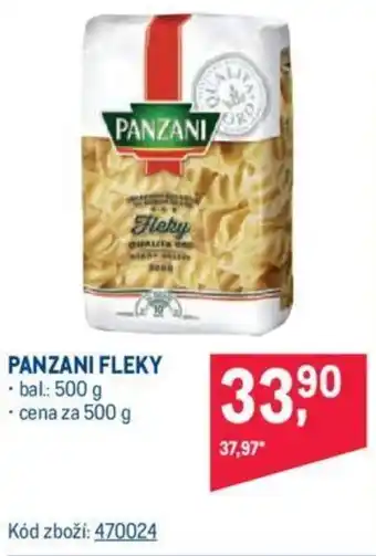 Makro PANZANI FLEKY nabídka