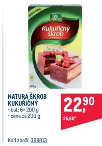 Makro NATURA ŠKROB KUKUŘIČNÝ nabídka