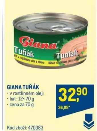 Makro GIANA TUŇÁK nabídka