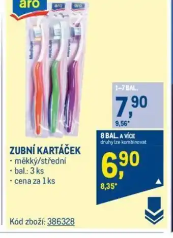 Makro ZUBNÍ KARTÁČEK nabídka