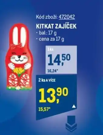 Makro KITKAT ZAJÍČEK nabídka