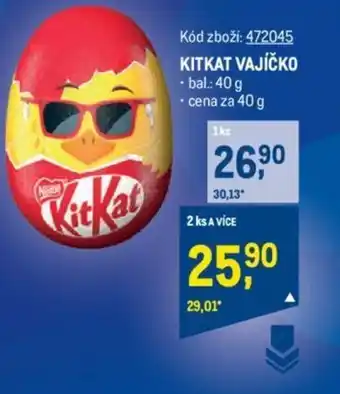 Makro KITKAT VAJÍČKO nabídka