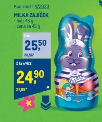 Makro MILKA ZAJÍČEK nabídka