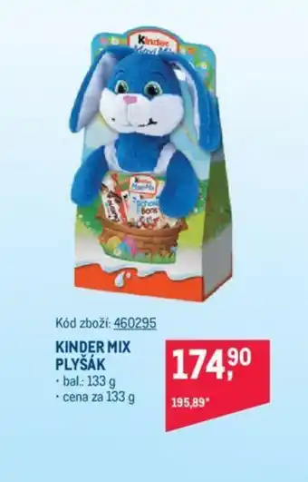 Makro KINDER MIX PLYŠÁK nabídka
